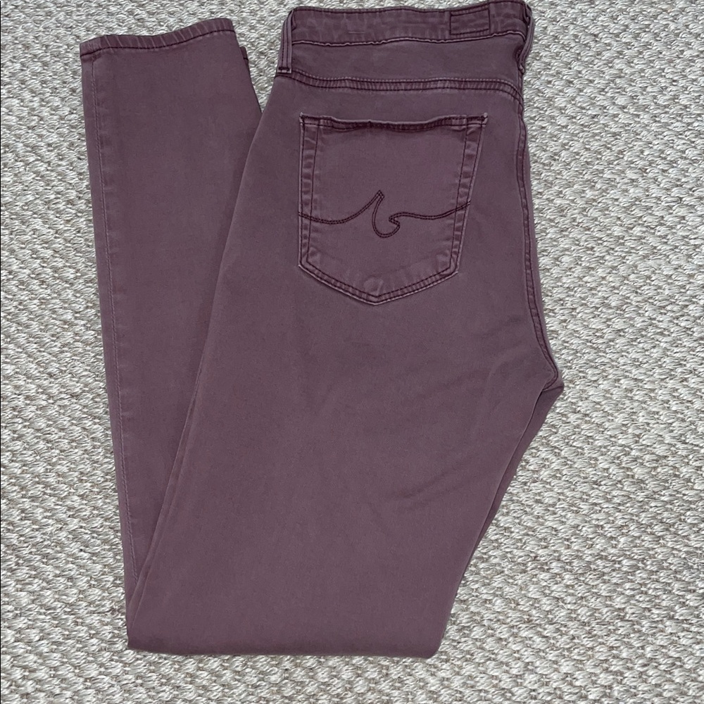 AG Adriano Goldschmied Mid-rise Jeans Size 28R by Anthropology.